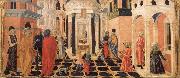 Francesco di Giorgio Martini Three Stories from the Life of St.Benedict china oil painting artist
